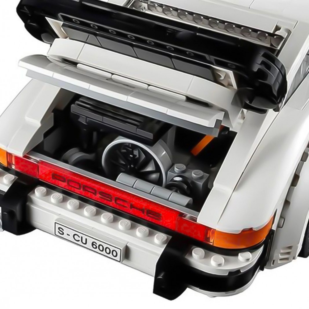 Машинка-конструктор Porsche 911RS white (68032) Белый на картинке №10