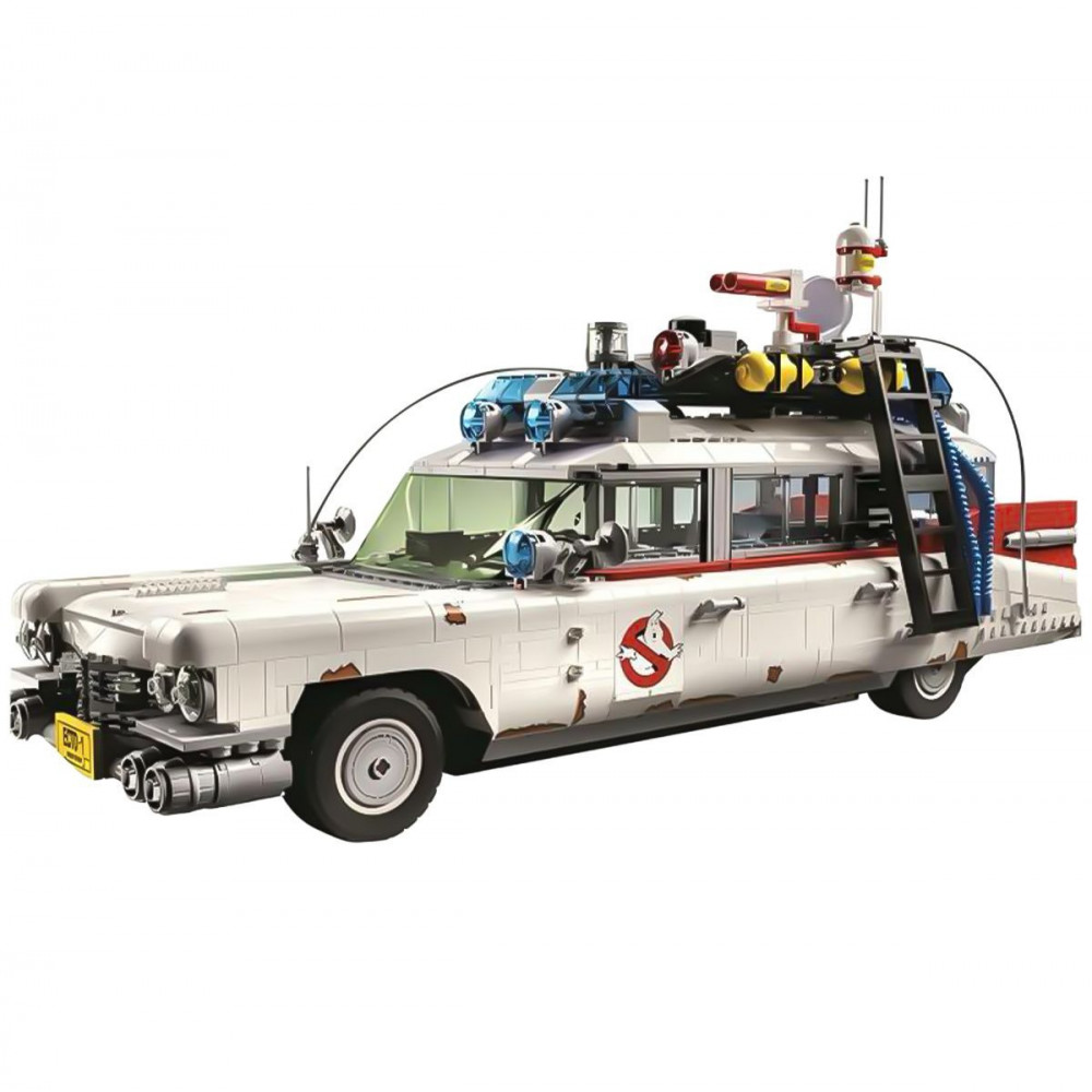 Машинка-конструктор Ghostbusters white (68033) Белый на картинке №1