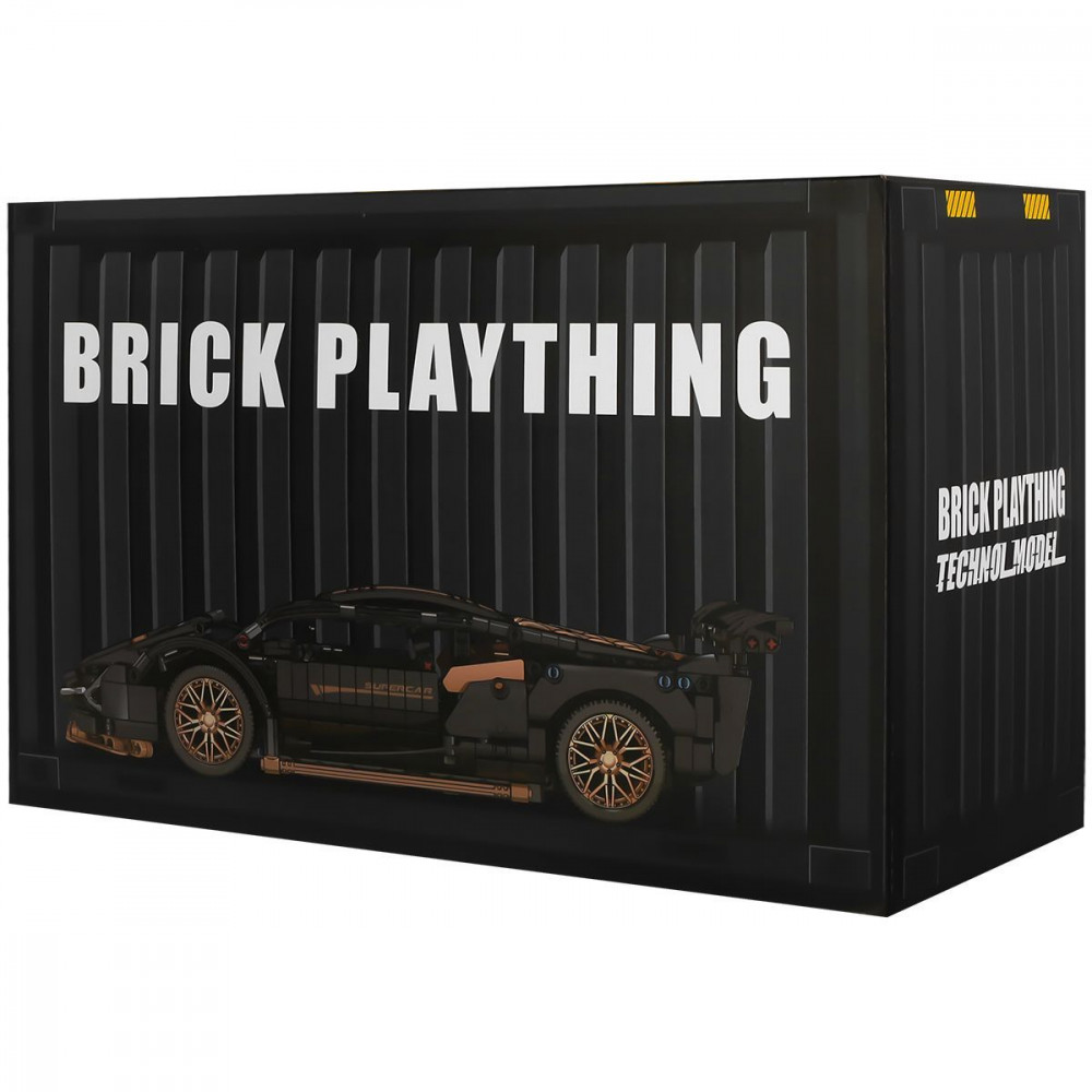 Машинка-конструктор Lamborghini Si?n FKP 37 black (68034) Черный на картинке №2