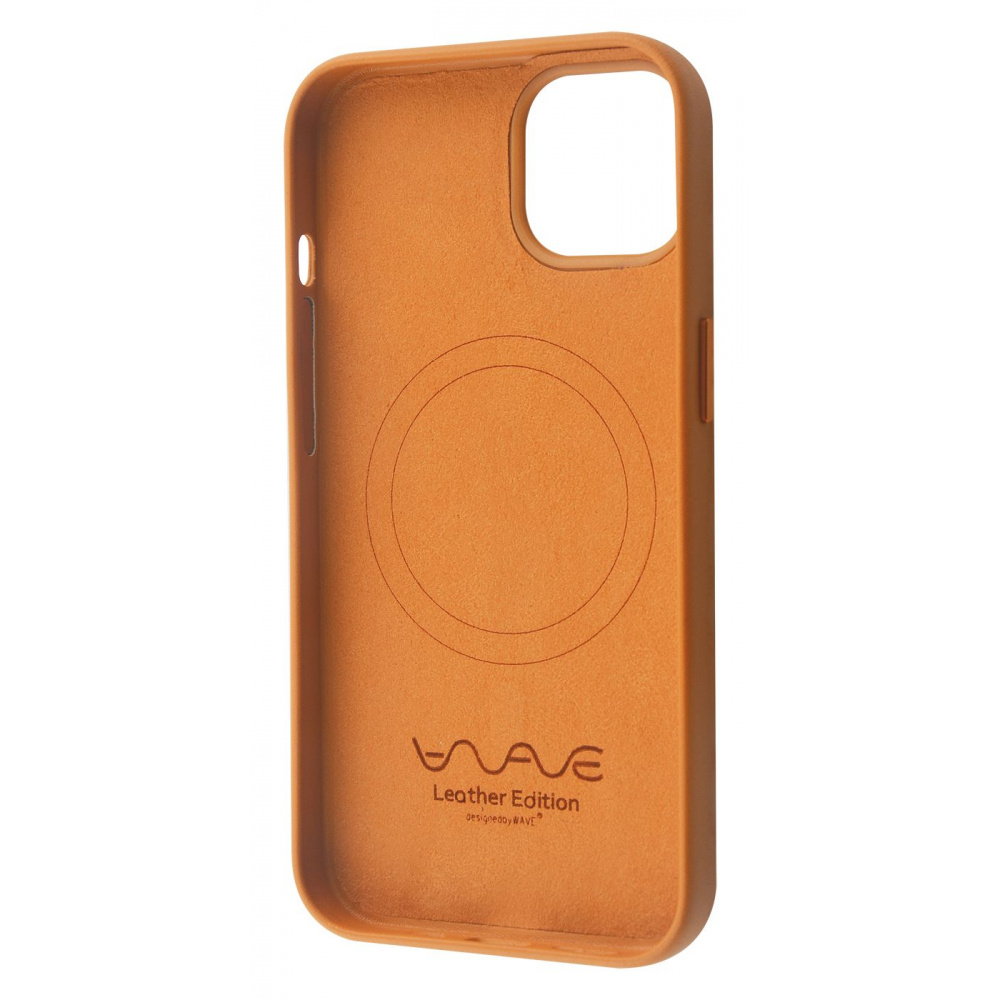Чехол WAVE Premium Leather Edition Case with Magnetic Ring iPhone 13 - фото 2