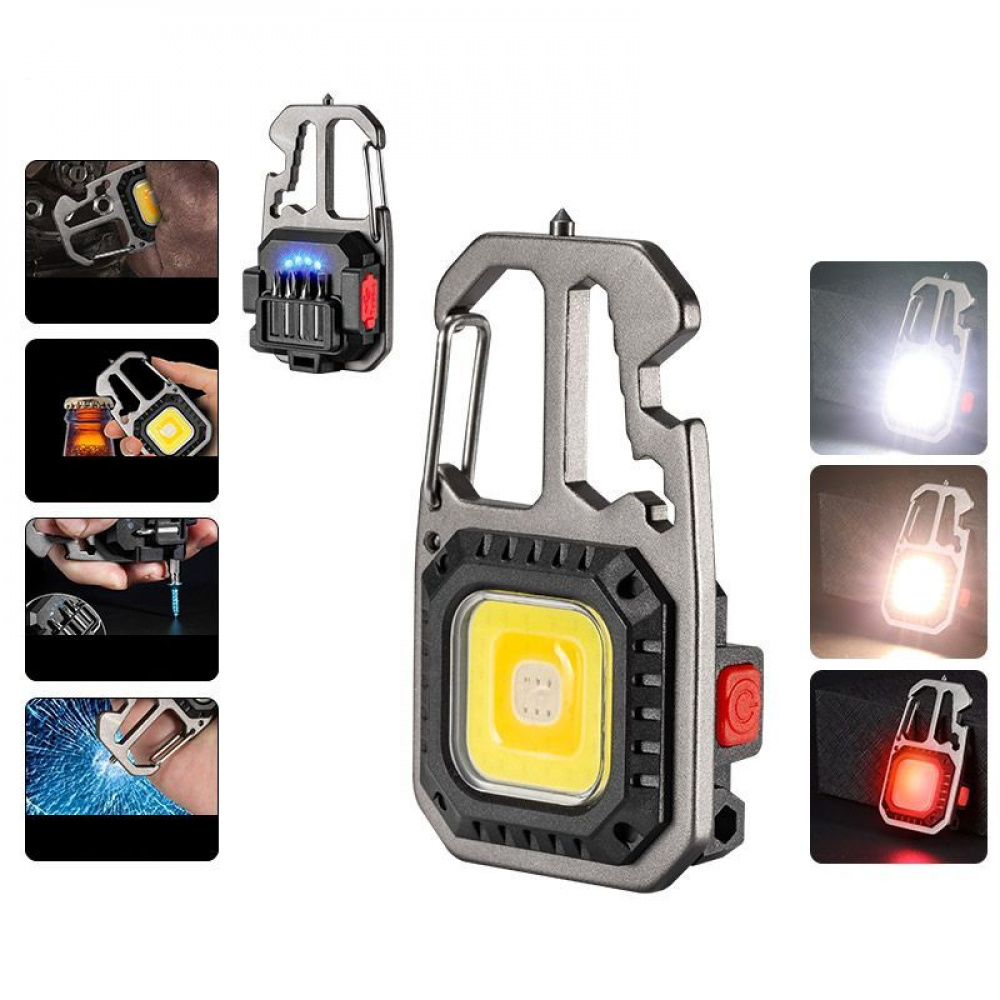 Portable Mini LED Flashlight W5138 (7 modes, carbine, screwdrivers) - фото 5