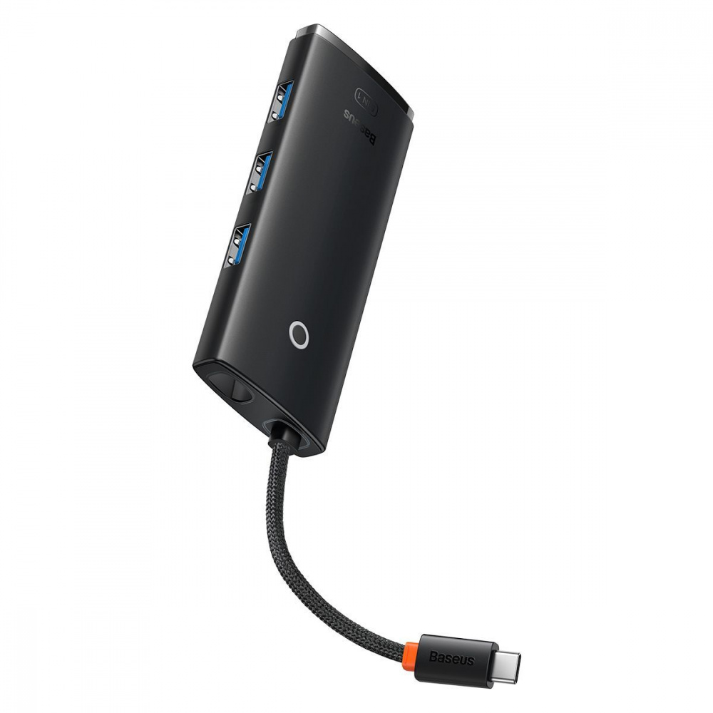 USB-Хаб Baseus Lite Series 5-in-1  (Type-C to HDMI + 3xUSB 3.0 + PD). - фото 4