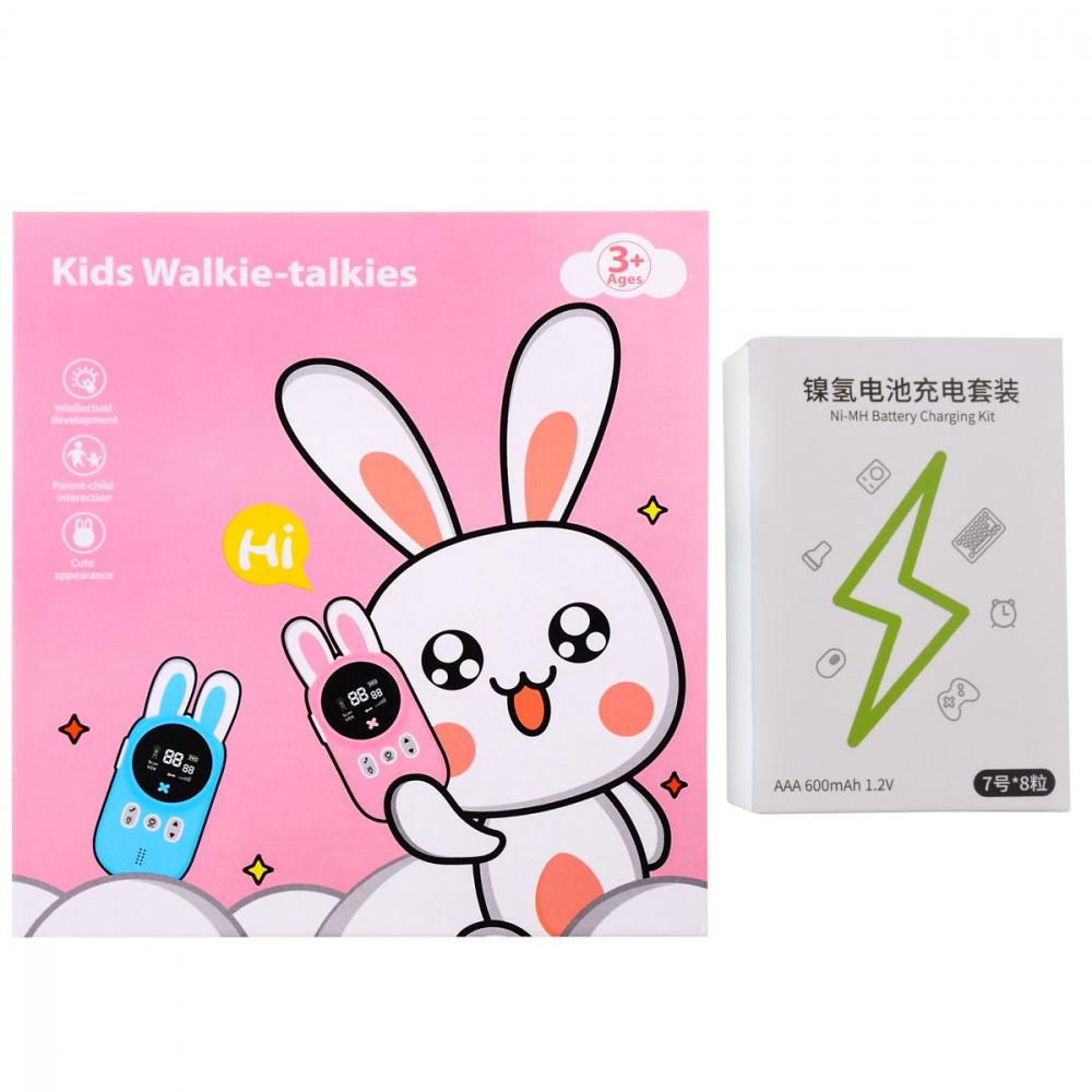 Kids walkie-talkie with charging station - фото 2