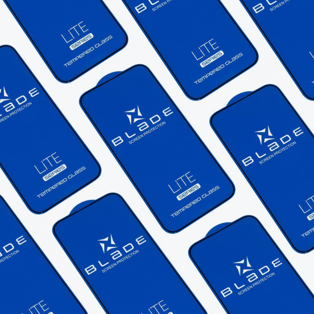 Захисне скло BLADE LITE Series Full Glue Xiaomi Redmi 12 4G/Redmi 12 5G/Redmi 13 4G/Redmi 13 5G/Redmi Note 13R/Poco M6 4G/Poco M6 Pro 5G без упаковки — Придбати в Україні - фото 1