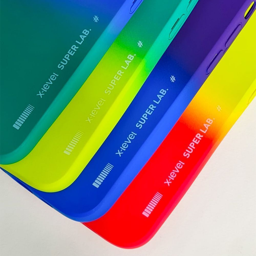 Чехол X-Level Rainbow (TPU) iPhone 14 Pro Max - фото 4