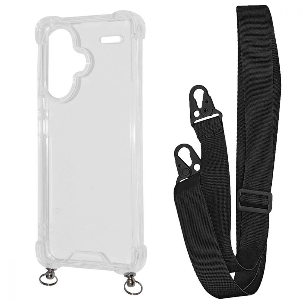Чехол WAVE Clear Case with Strap Xiaomi Redmi Note 13 Pro+ - фото 6