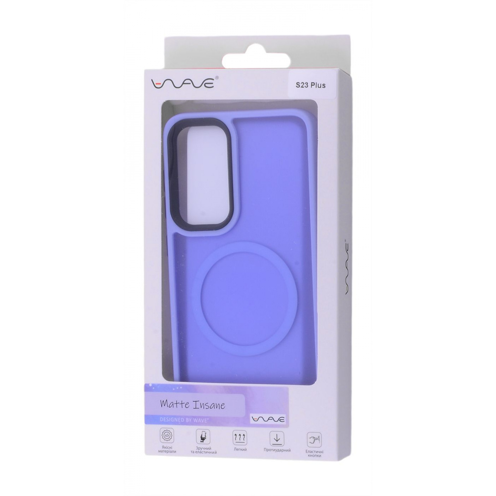 Чехол WAVE Matte Insane Case with Magnetic Ring Samsung Galaxy S23 Plus - фото 1
