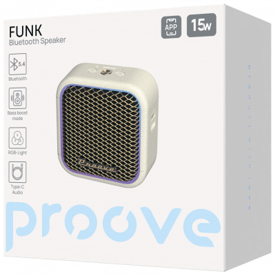 Купить Портативная Акустика Proove Funk 15W (APP) 65237 - Ncase
