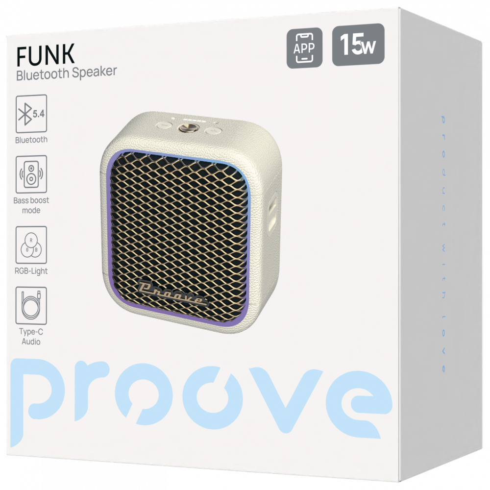 Портативна Акустика Proove Funk 15W (APP) — Придбати в Україні - фото 1