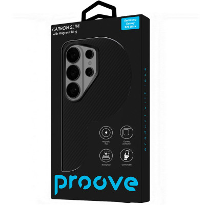 Купить Чехол Proove Carbon Slim with Magnetic Ring Samsung Galaxy S26 Ultra 65600 - Ncase