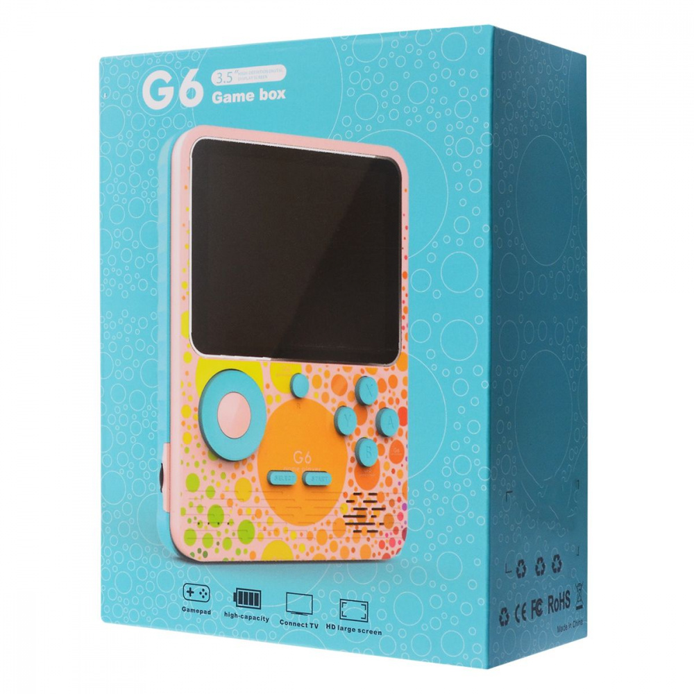 Портативная игровая консоль G6 3.5 дюйма 6000mAh - фото 1
