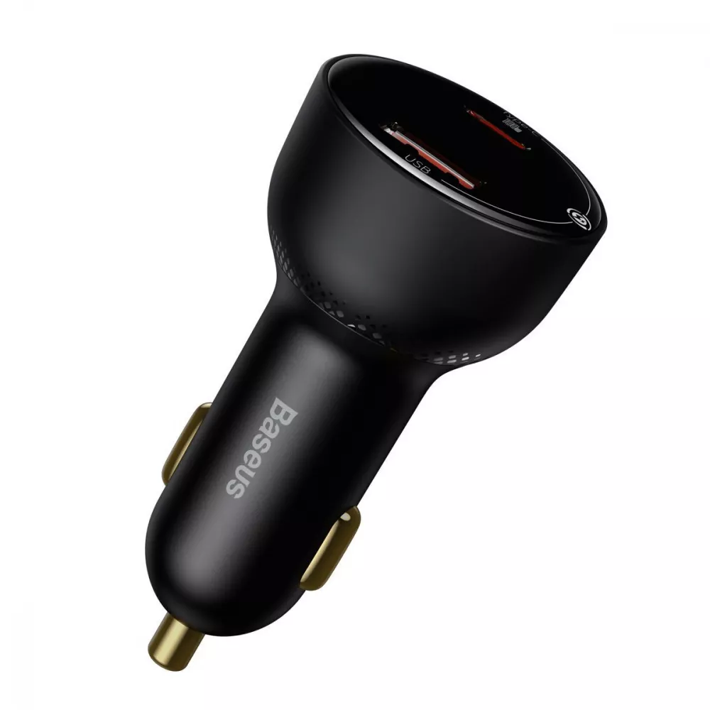 Автомобильное ЗУ Baseus Superme Digital Display PPS 100W USB + Type-C - фото 5