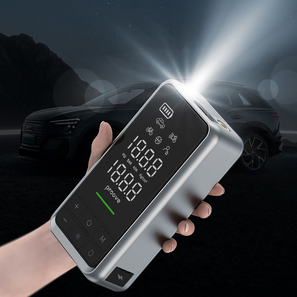 Пусковий Пристрій + Насос Proove Air Jump 10400mAh 1000A — Придбати в Україні - фото 8
