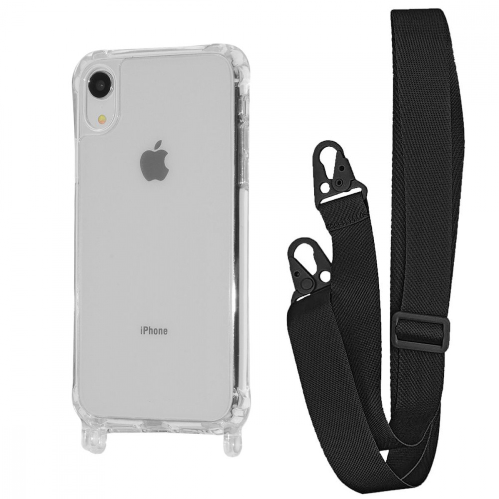 Чехол WAVE Clear Case with Strap iPhone Xr - фото 11