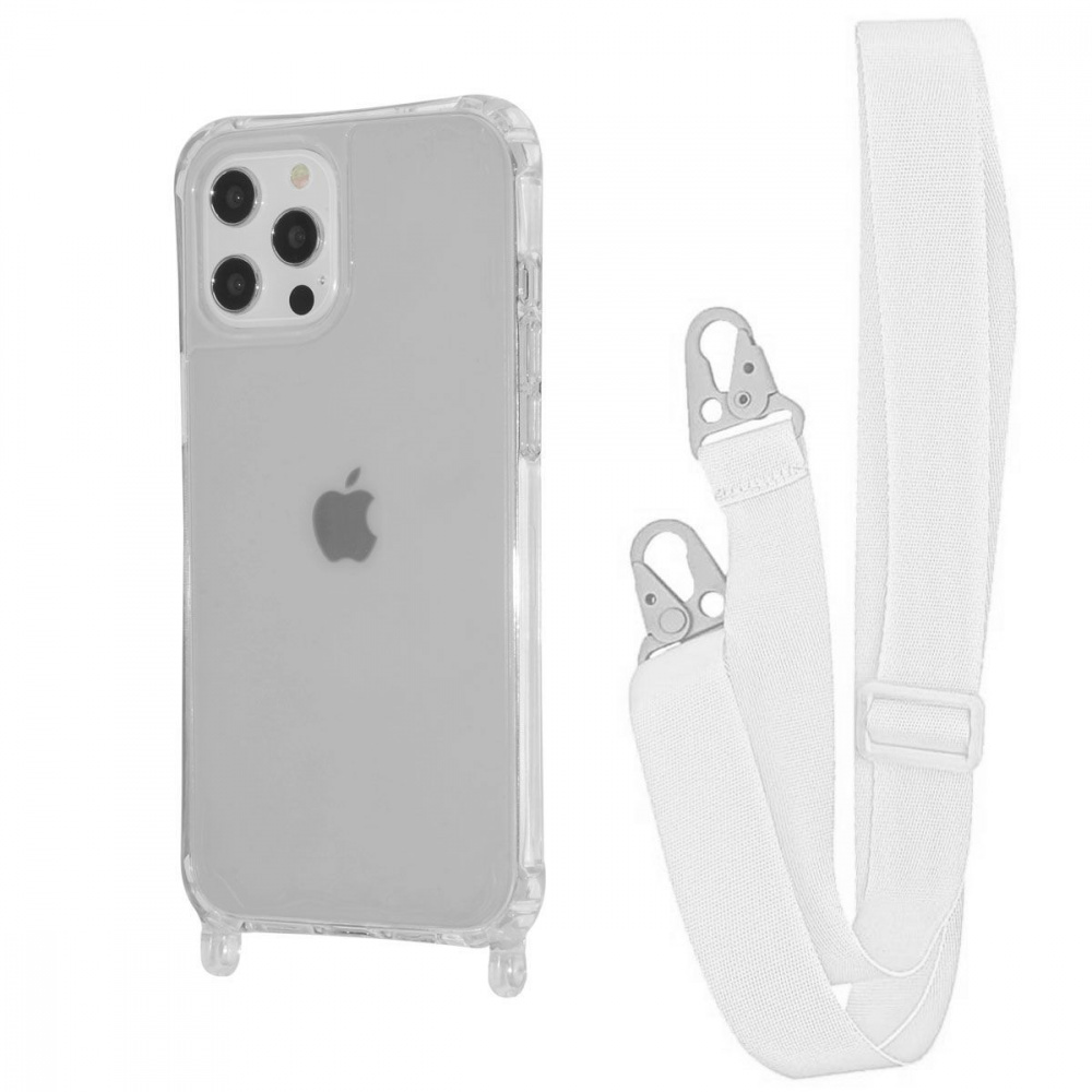 Чехол WAVE Clear Case with Strap iPhone 12 Pro Max - фото 15