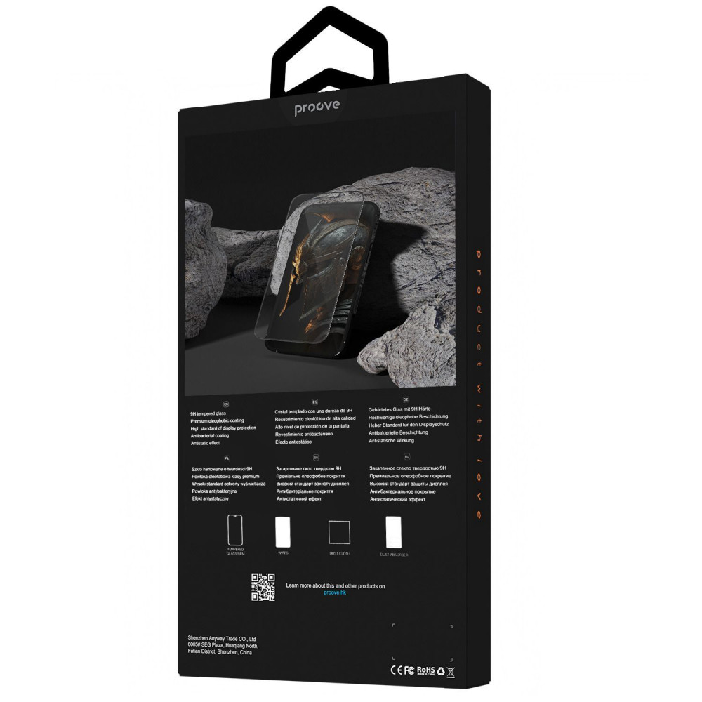 Захисне скло Proove Achilles iPhone 16 Pro/17 — Придбати в Україні - фото 2