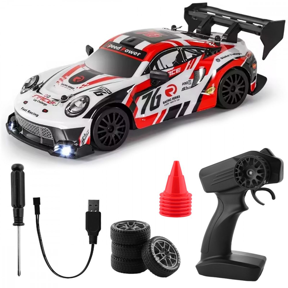 Машинка для дрифта на радиоуправлении Porsche 911 GT3 RS - фото 2