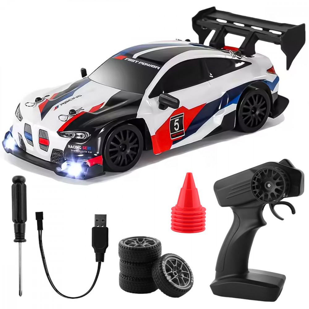 Машинка для дрифта на радиоуправлении BMW M4 GT3 - фото 2