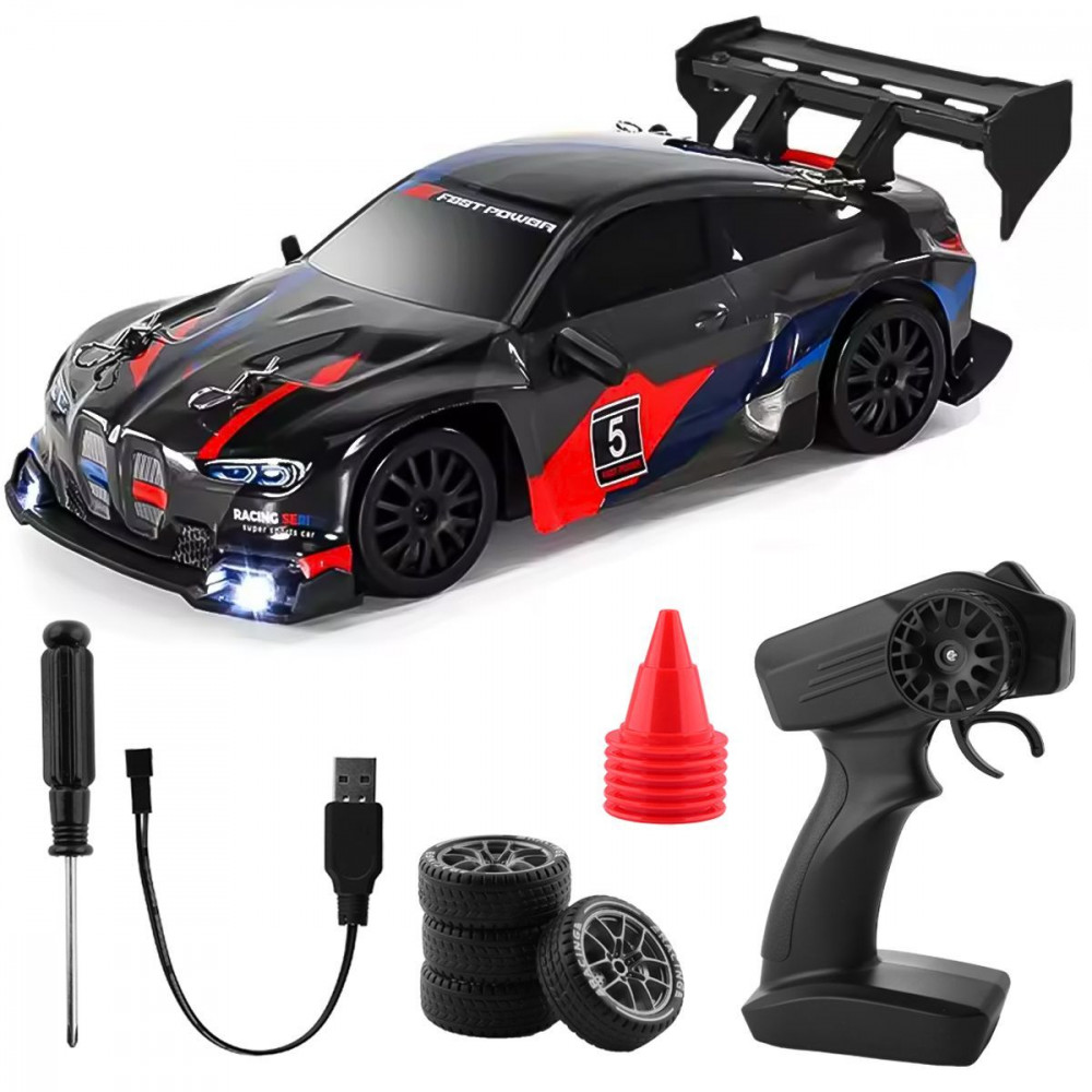 Машинка для дрифта на радиоуправлении BMW M4 GT3 - фото 3