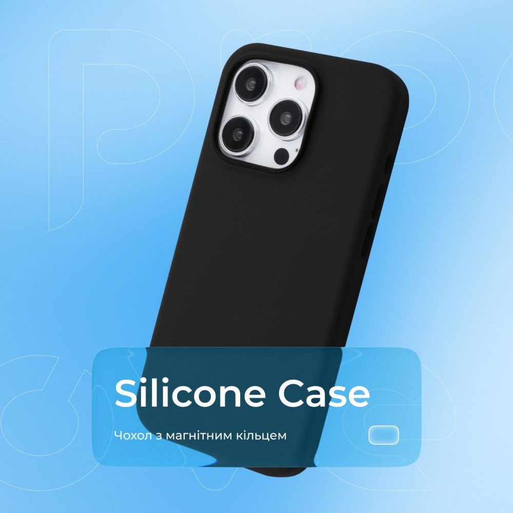 Чохол Proove Silicone Case with Magnetic Ring iPhone 14 Pro — Придбати в Україні - фото 3