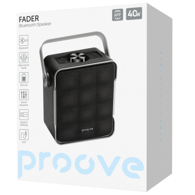 Купить Портативная Акустика Proove Fader 40W (APP) 65300 - Ncase