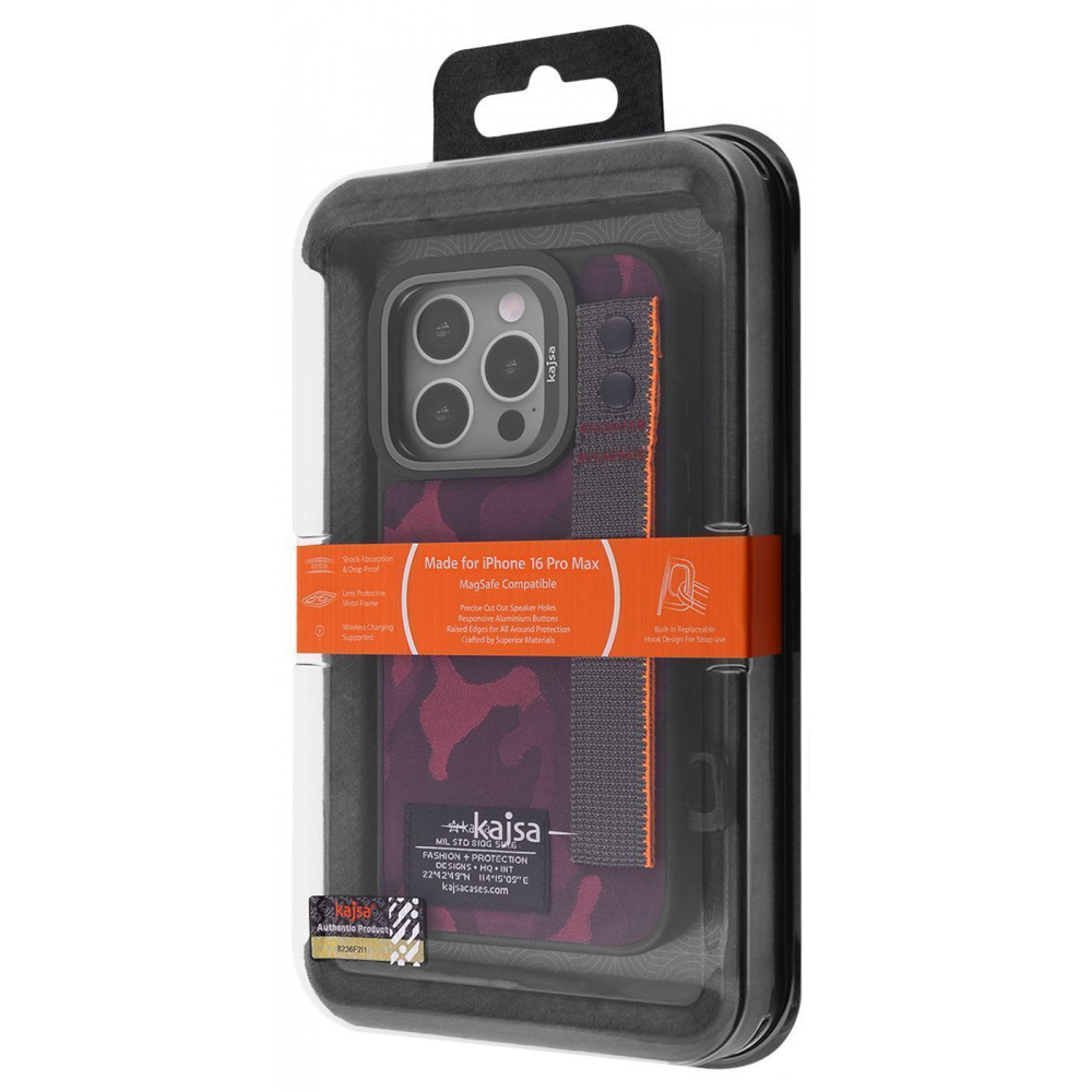 Чехол Kajsa Outdoor Collection with Magnetic Ring iPhone 16 Pro Max - фото 1
