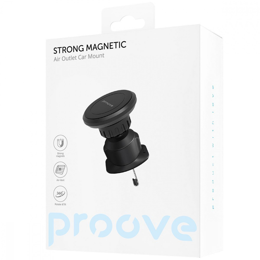 Автомобільний тримач Proove Strong Magnetic Air Outlet Car Mount — Придбати в Україні - фото 1