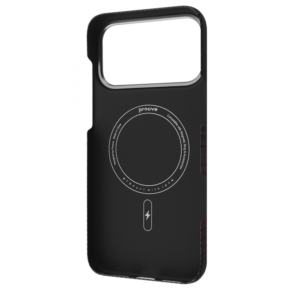 Чехол Proove Carbon Slim with Magnetic Ring iPhone 17 Pro Max - фото 2