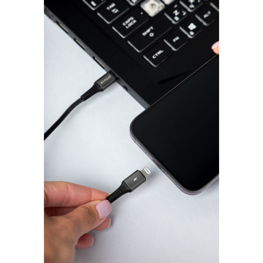 Кабель Proove WireX Type-C to Lightning 27W (1m) - фото 3