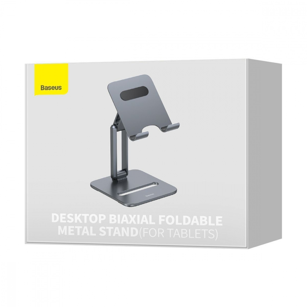 Подставка для планшета Baseus Desktop Biaxial Foldable Metal Stand - фото 1