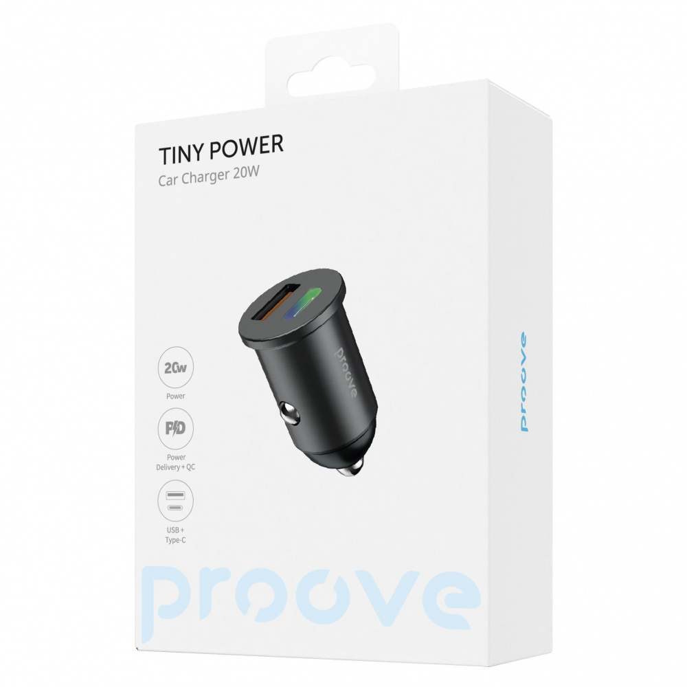 АЗП Proove Tiny Power 20W (USB + Type-C) — Придбати в Україні - фото 1
