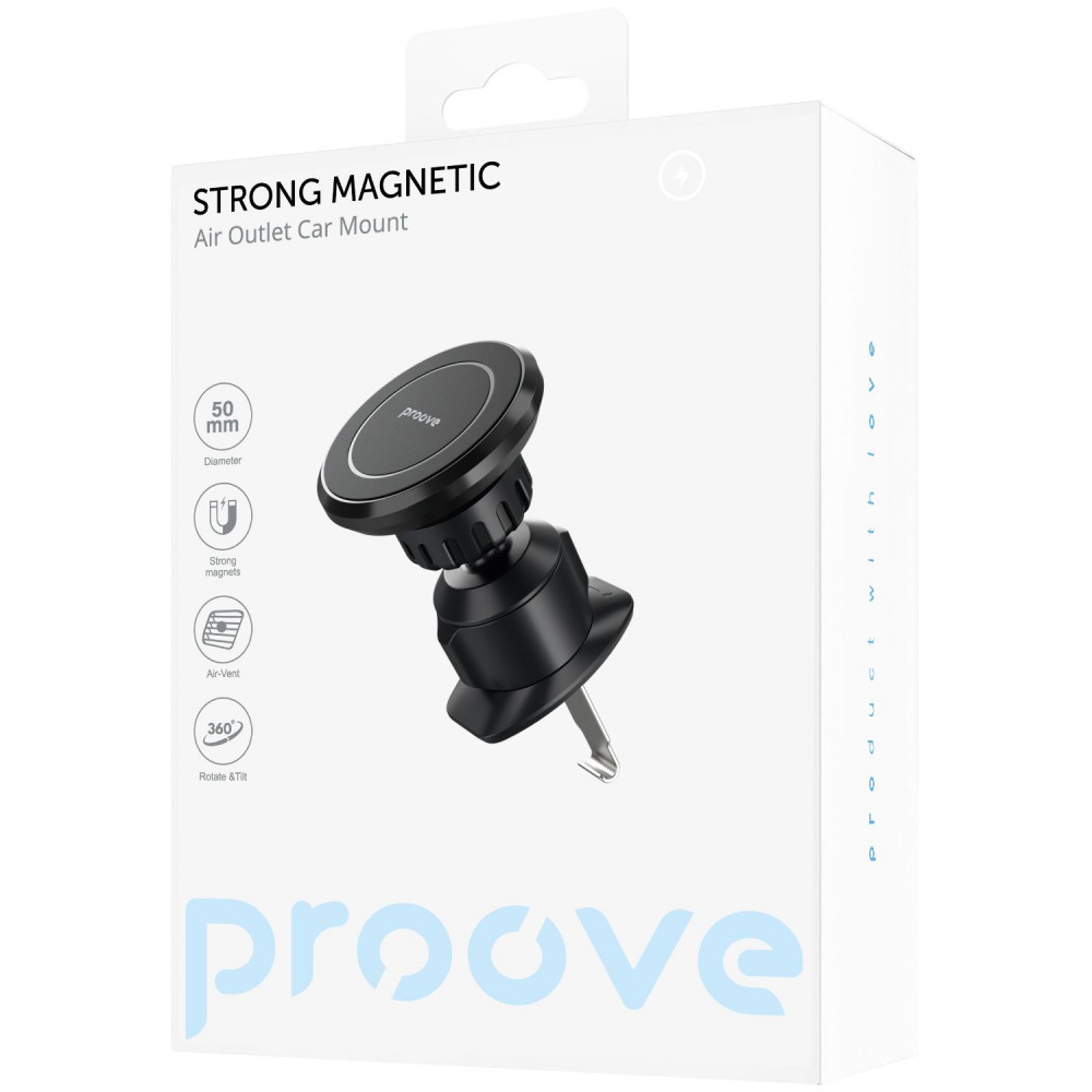 Автомобільний тримач Proove Strong Magnetic Air Outlet Car Mount — Придбати в Україні - фото 1