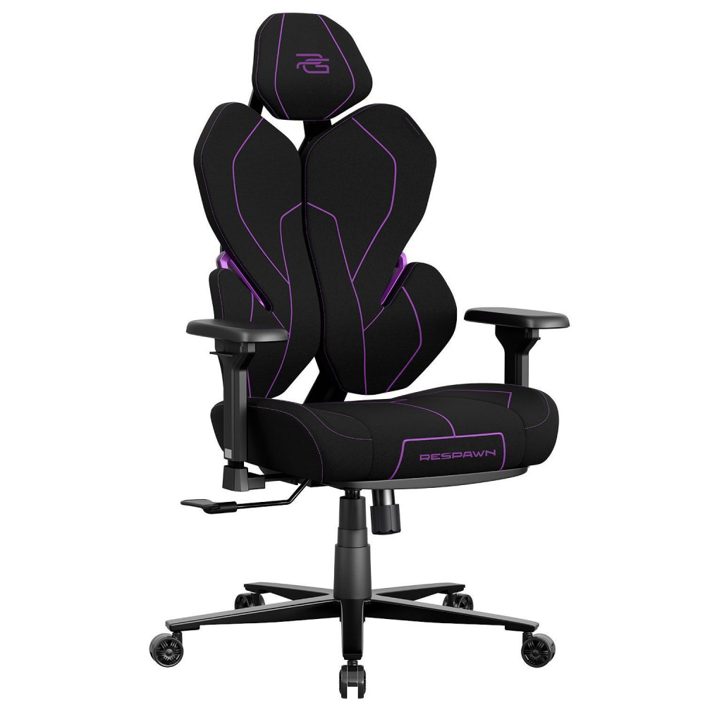 Эргономичное игровое кресло Proove Gaming Respawn black/purple (GCRS0001001) Чёрный/фиолетовый на картинке №2