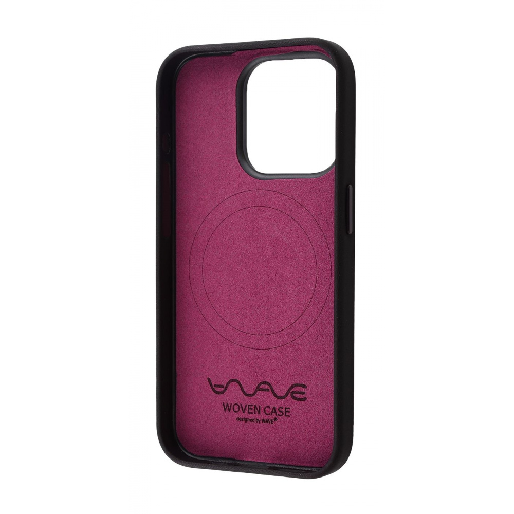 Чехол WAVE Premium Woven Case with Magnetic Ring iPhone 15 Pro - фото 2