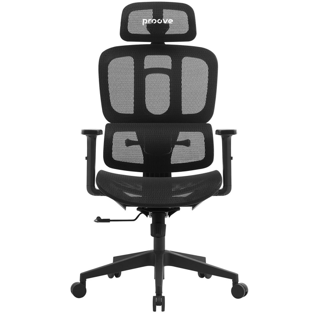 Ергономічне крісло Proove White-collar black (ECWC0001001) Чорний на малюнкі №1