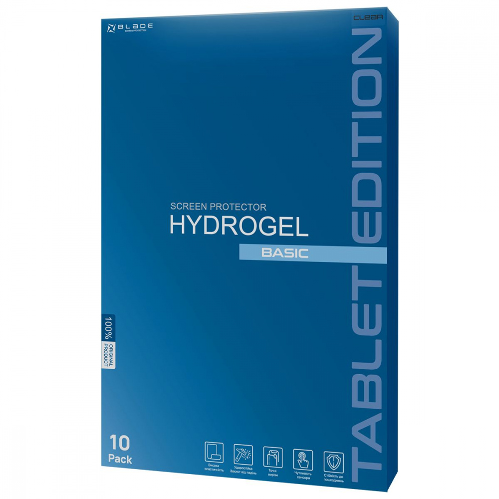 Захисна гідрогелева плівка BLADE Hydrogel Screen Protection BASIC TABLET EDITION (clear glossy) — Придбати в Україні
