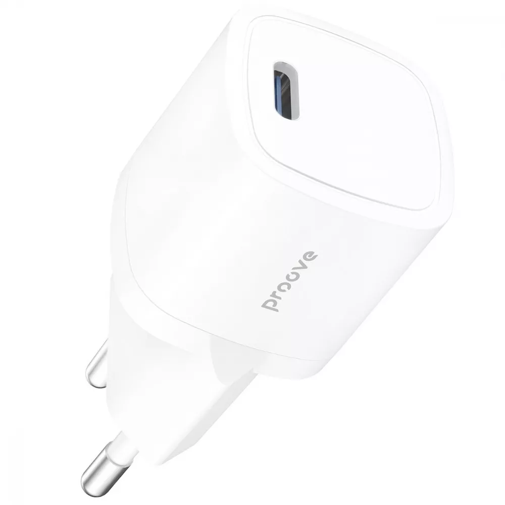 СЗУ Proove Silicone Power 20W (Type-C) + Кабель Type-C to Lightning - фото 2