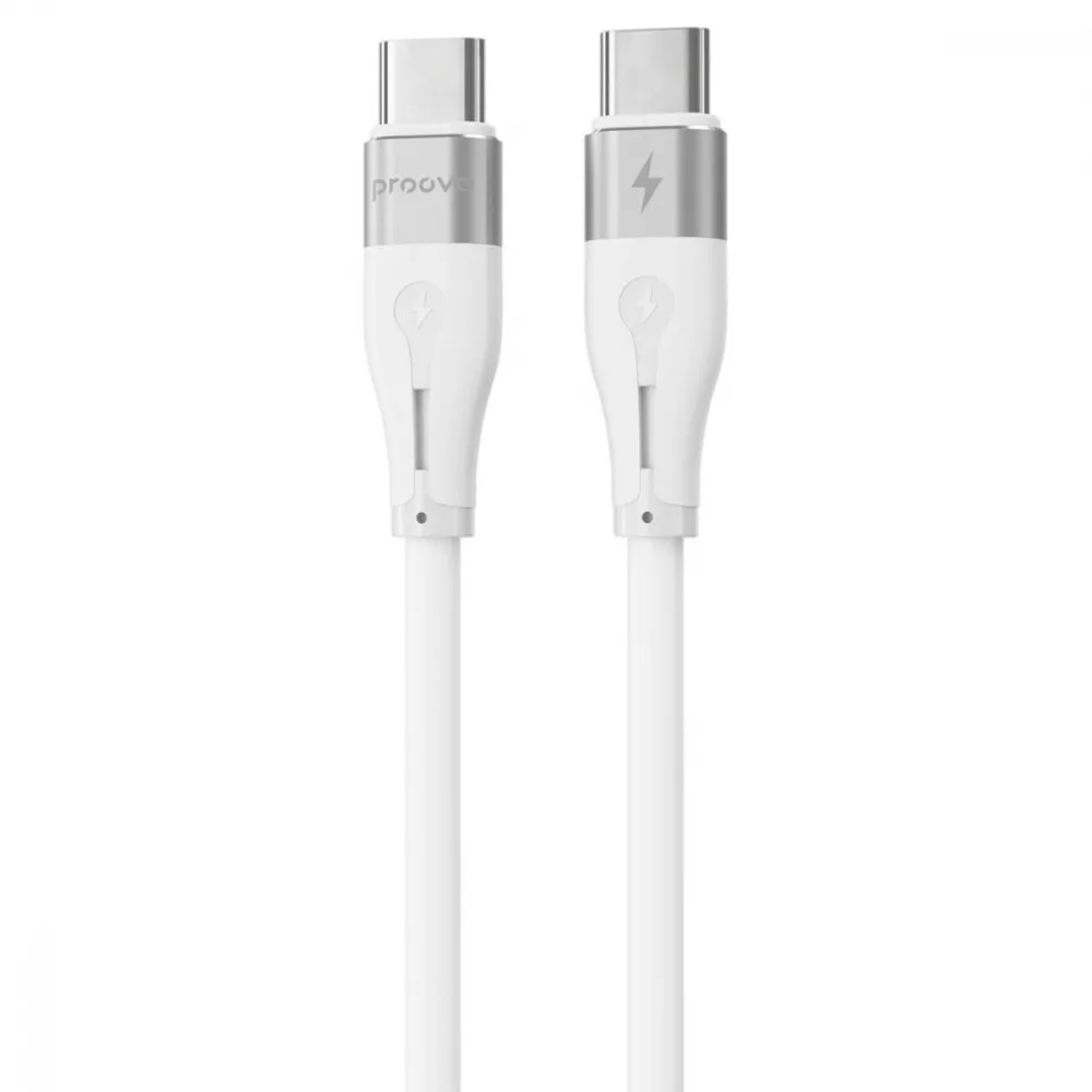 СЗУ Proove Silicone Power 20W (Type-C) + Кабель Type-C to Lightning - фото 3