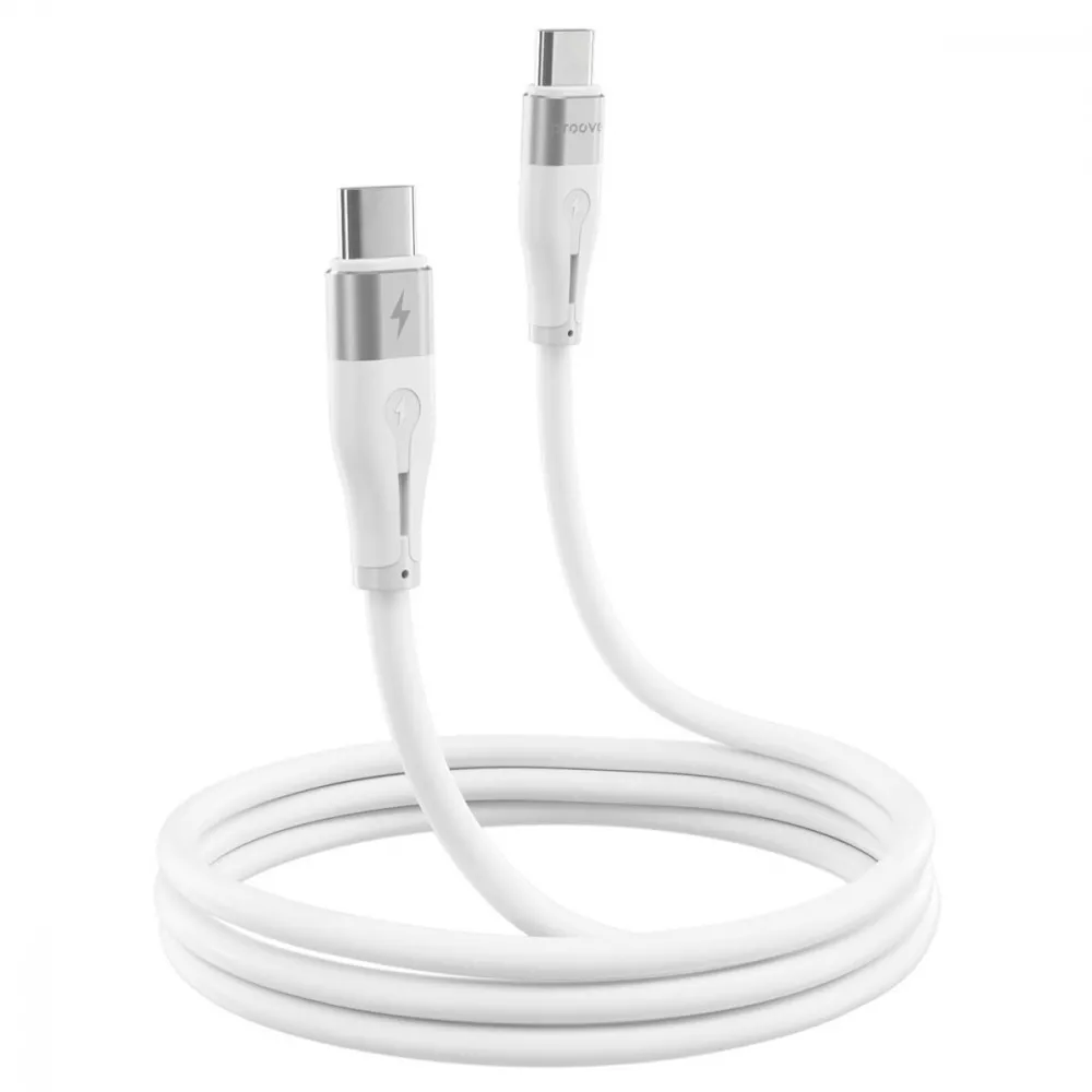 СЗУ Proove Silicone Power 20W (Type-C) + Кабель Type-C to Lightning - фото 1