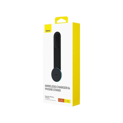 Автомобільний тримач з Бездротовим ЗП Baseus C02 Pro Series Magnetic — Придбати в Україні