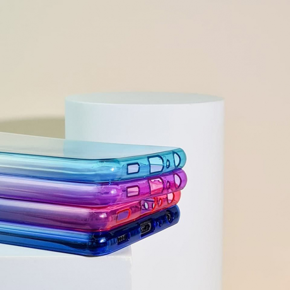 Чехол Силикон 0.5 mm Gradient Design Samsung Galaxy A02s (A025F) - фото 4