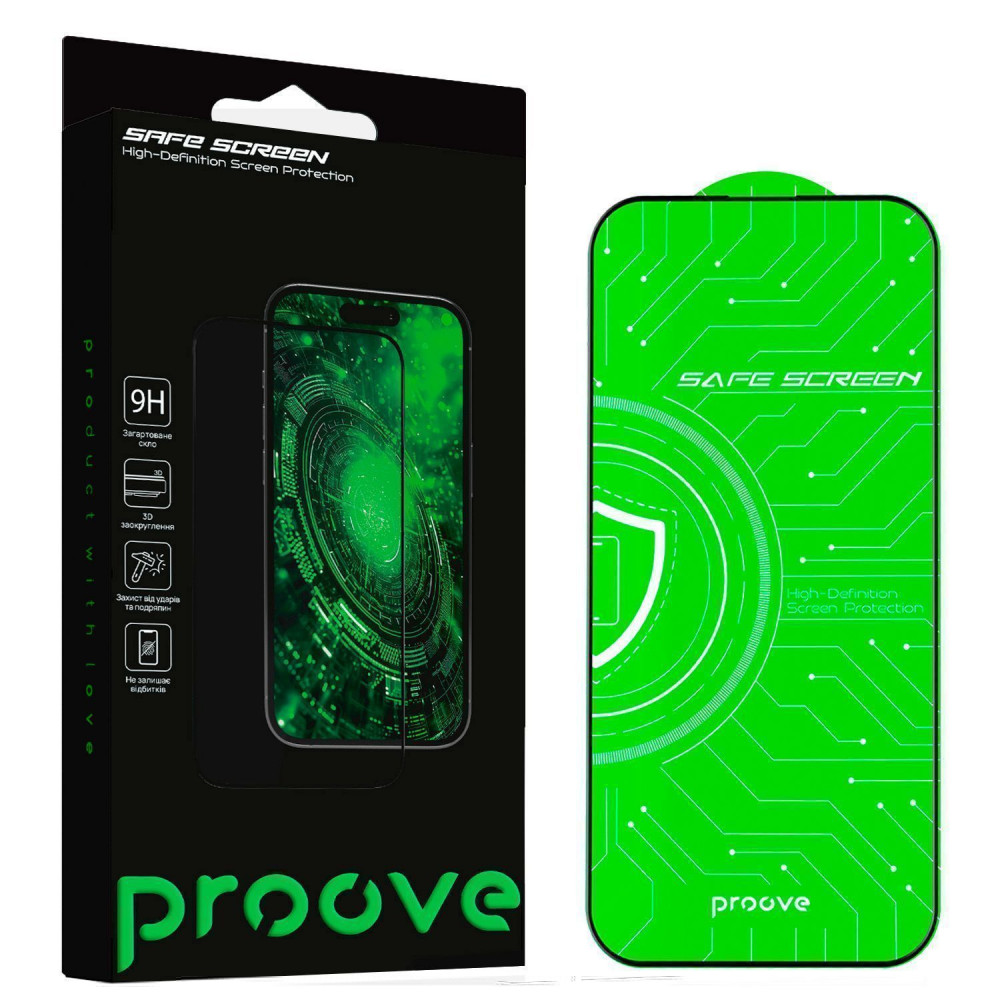 Захисне скло Proove Safe Screen iPhone 12 Pro Max (1pcs) — Придбати в Україні - фото 3