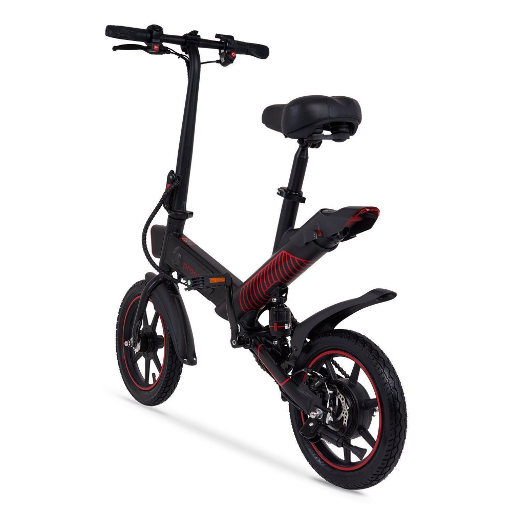 Электровелосипед Proove Model Sportage (черно/красный) - фото 4