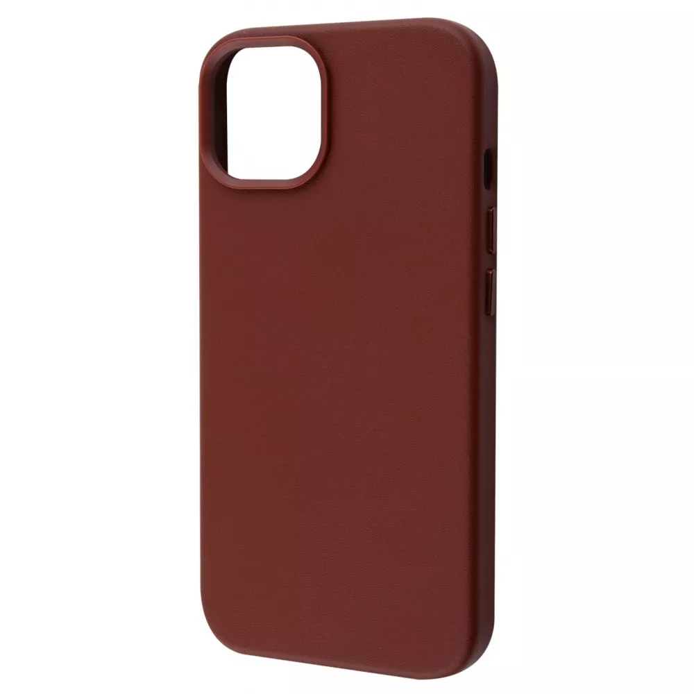 Чехол WAVE Premium Leather Edition Case with Magnetic Ring iPhone 14 - фото 8