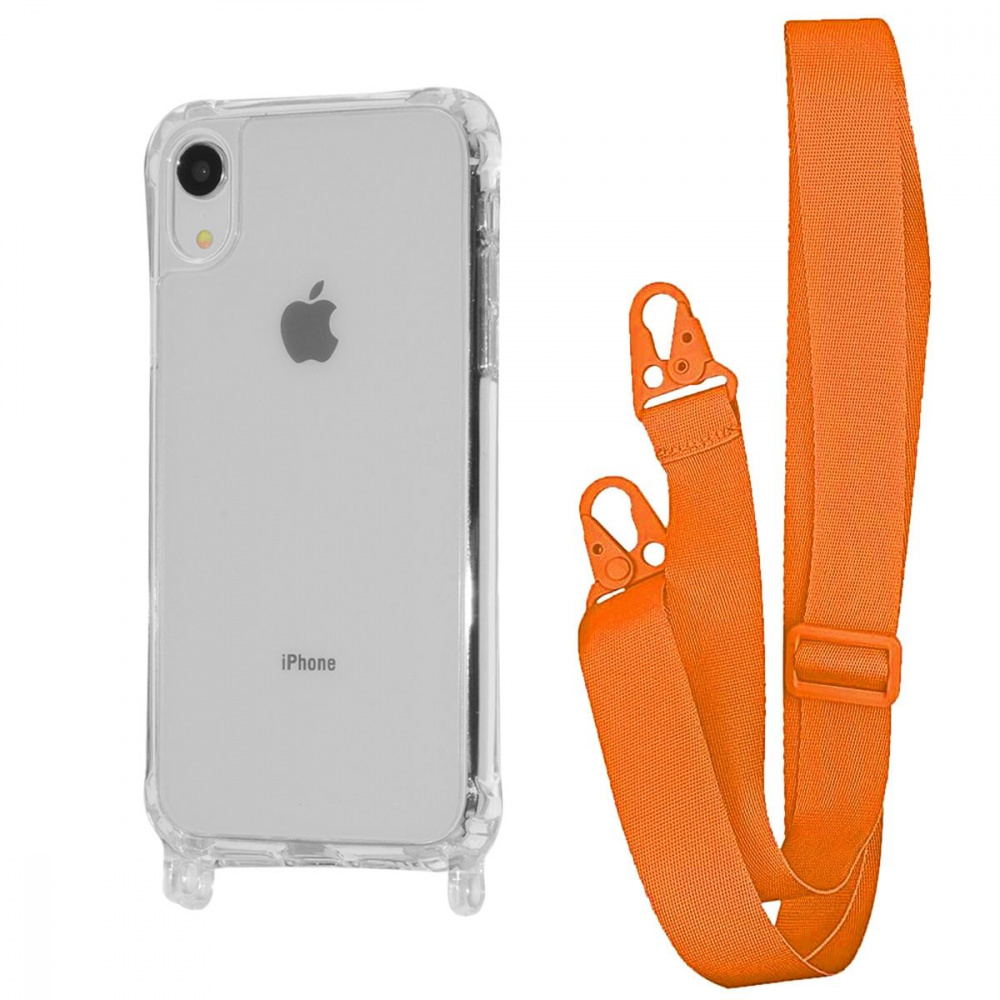 Чехол WAVE Clear Case with Strap iPhone Xr - фото 14