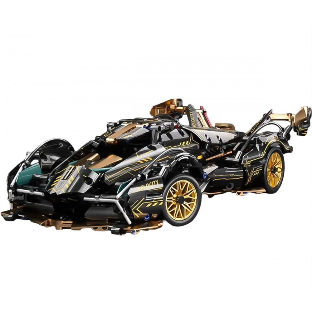 Машинка-конструктор Lamborghini Si?n FKP 37 SE black (68037) Черный на картинке №1