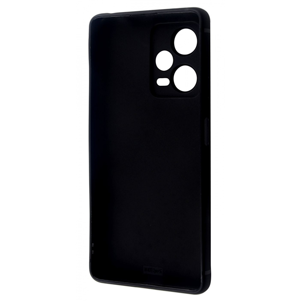 Чехол Силикон 0.5 mm Black Matt Xiaomi Redmi Note 12 Pro+ 5G - фото 1