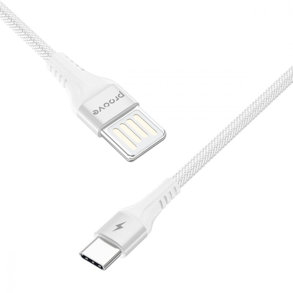 Кабель Proove Double Way Weft USB to Type-C 2.4A (1m) — Придбати в Україні - фото 2