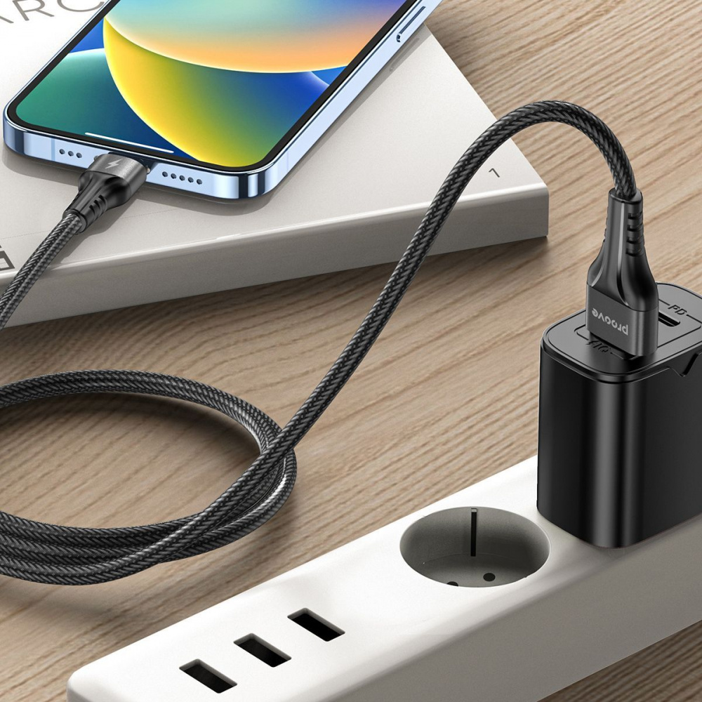 Кабель Proove Double Way Weft USB to Type-C 2.4A (1m) — Придбати в Україні - фото 8