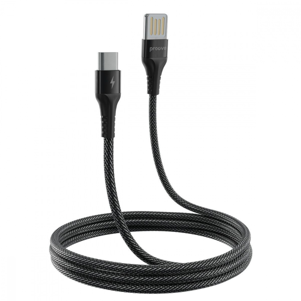 Кабель Proove Double Way Weft USB to Type-C 2.4A (1m) — Придбати в Україні - фото 4